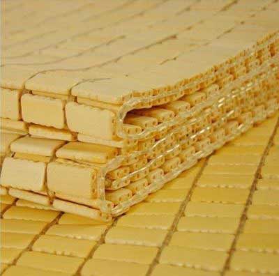 White bamboo mat with small bead no edge 180X200CM 