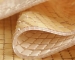 Bamboo mat with big white beads, no edge 120x190cm 