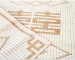 WHITE BAMBOO MAT WITH SMALL BEAD 100X190CM 