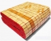 White bamboo mat with small bead no edge 180X200CM 